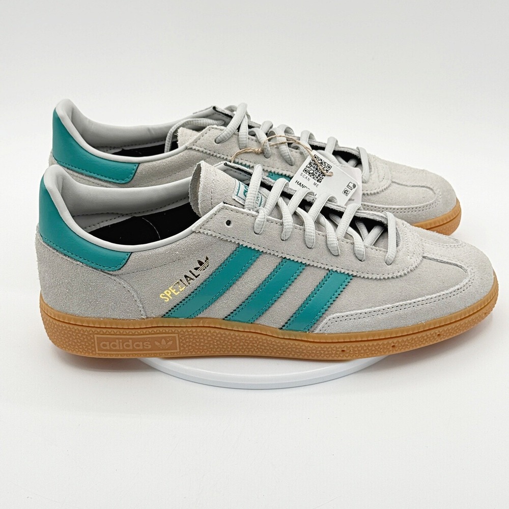 Adidas Handball Spezial 'Grey Teal Gum' / Size 9.5 Mens / JR3844 - NEW